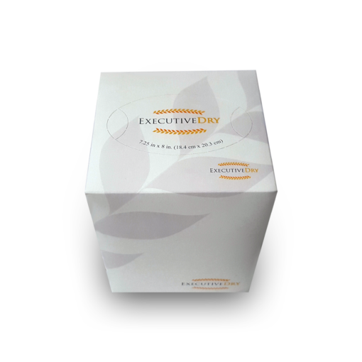 Executive Dry Premium Facial Tissues – Cube – XPRESS RESTAURANT SUPPLIES
